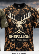 Blackout Buck Tee